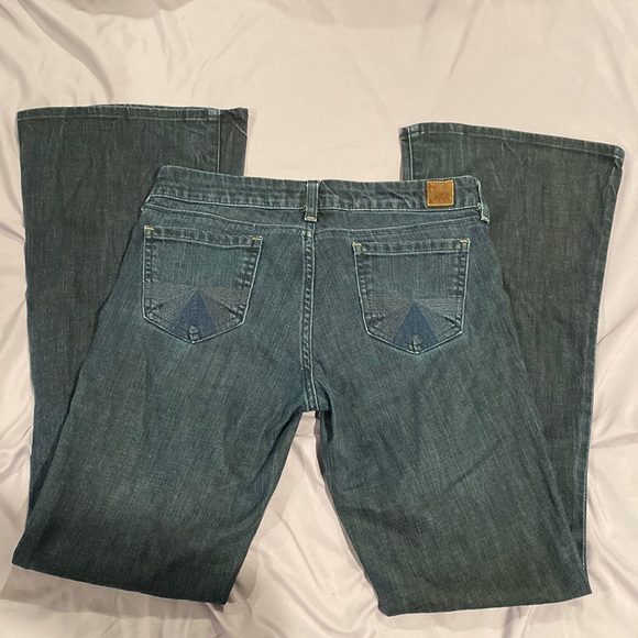 American Eagle Real Flare Blue Jeans - Picture 1 of 11